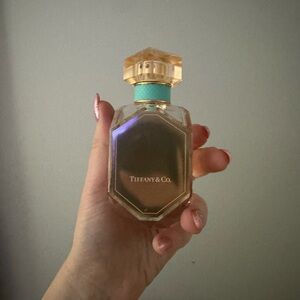 Tiffany & Co. Gold and Turquoise Hexagonal Bottle